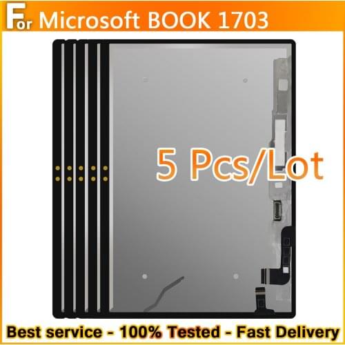 5PCSOriginal For Microsoft Surface Book 11703 1704 1705 1706 LCD Display Touch Screen Digitizer Assembly LCD Display Replacement
