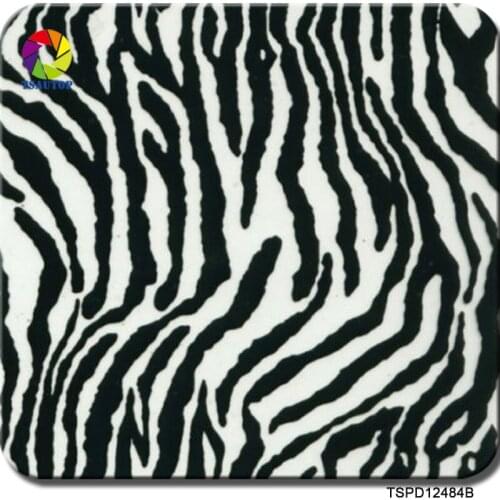 TSAUTOP Size 0.5m x 20m hydrographic dipping water transfer printing film animal skin TS12484B
