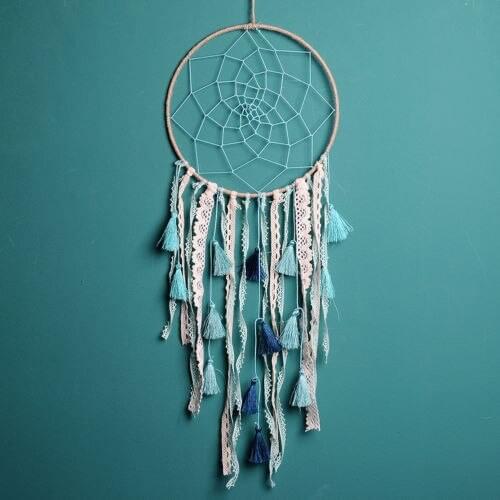 1pc DIY Handmade Dream Catcher Large Boho Dream Catcher Wedding Party Ornament Decoration Crafts