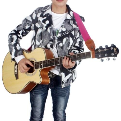 1pc Acoustic Guitar Neckband+4pcs Silicone Finger Anti-Slip Insulation Protector Ukulele Bass With String Instrument Belt