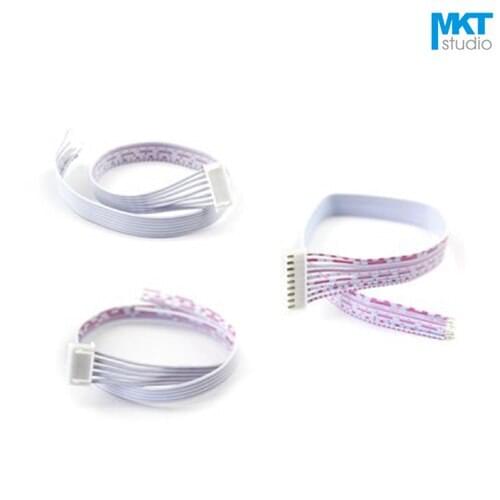 100Pcs 10cm Single PH2.0 Header AWG26 Red White Wire Cable 2P 3P 4P 5P 6P