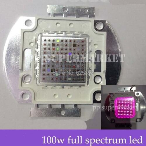 100W Multiband 7-band Full Spectrum High Power LED Plant Grow Light grow/flower