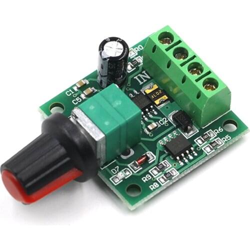 1803BK PWM Motor Speed Controller DC1.8V-12V 2A Electric Motor Regulator Switch Adjustable Drive Module