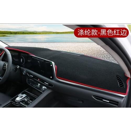 Car Styling Modifide Dashboard Protective Mats Shade Cushion Interior Carpet Photophobism Pad For HYUNDA SONATA 2020