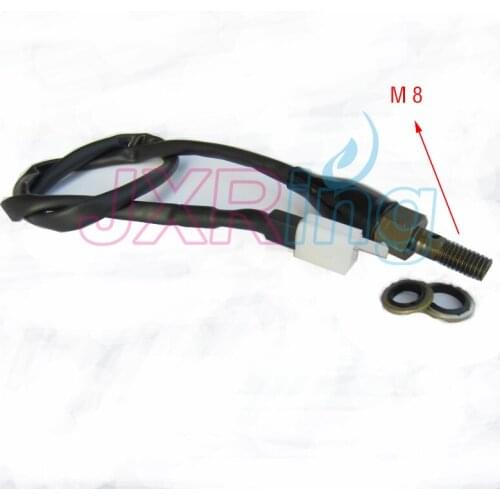 Free shipping Motorcycle M8x1.25mm Hydraulic Brake Clutch Pressure Callipers Cylinder Pump Light Switch MX Motocross Off Road