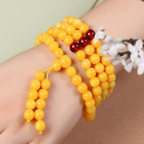 Jade Beads Bracelets for Women Men Natural Jadite Bracelet Bangle Round Charm Jewelry Fashion Accessories