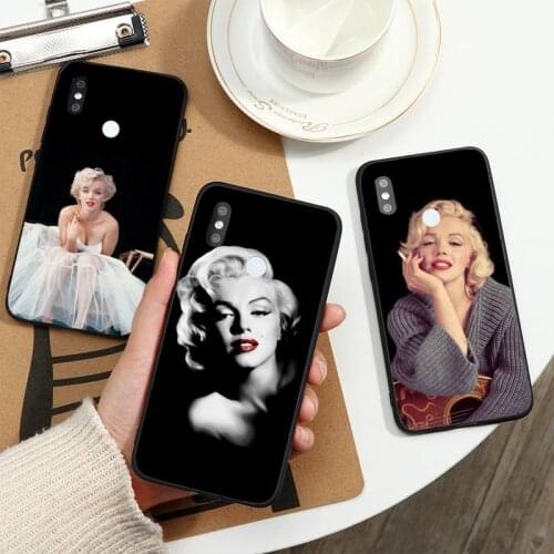 Sexy star marylin monroe tatooe girl Phone Case For Xiaomi Redmi note 7 8 9 t k30 max3 9 s 10 pro lite