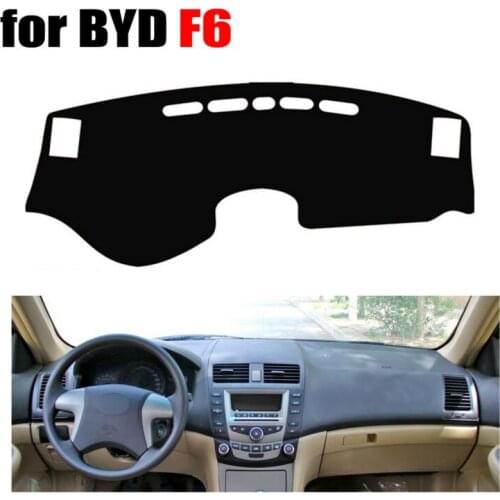 FUWAYDA Car dashboard covers mat for BYD F6 all the years Left hand drive dashmat pad dash cover auto dashboard accessories
