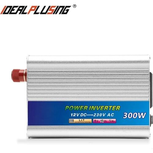 IDEALPLUSING hot sale 300W 12v 24v to 220v DC/AC power supply mini inverter for electric supply