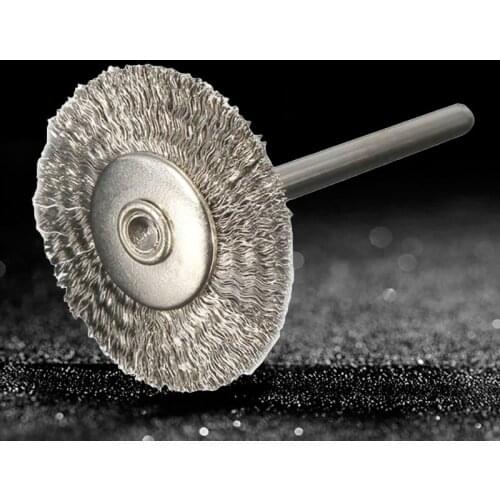 M3GA 60 pcs Brass Brush Wire Wheels Brushes Drill Rotary Tools Engraver Grinder Polishing Metal Rust Removal Brush Set Tool