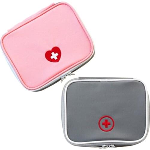 Mini Outdoor First Aid Kit Bag Travel Portable Medicine Package Emergency Kit Bags Medicine Storage Bag Small Organizer