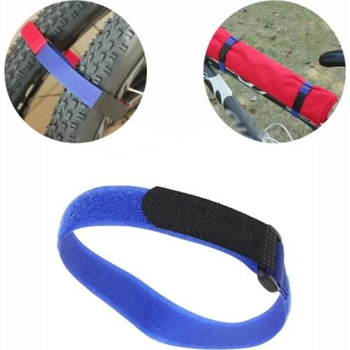 Bicycle Fixing Strap Multi Functional 35cm Fixed Belt Magic Sticker Cycling Infator Bottle Bandage MTB Bike Supplies Accessories
