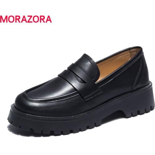 MORAZORA Leather Pumps
