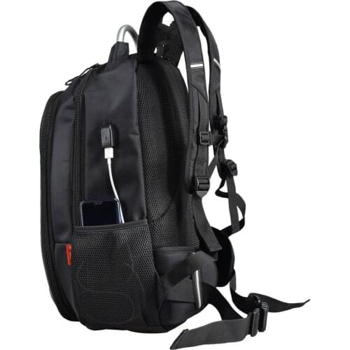 Motorcycle Backpack Helmet Bag Waterproof Luggage Hard Shell New