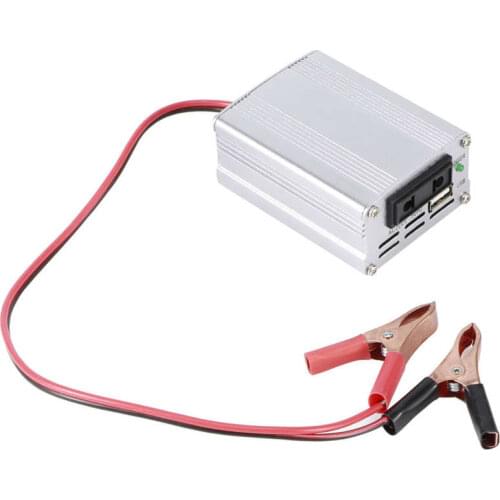 Power Transformer Portable DC 12V to AC 220V Aluminum Alloy Inverter Incubator Accessories Farming Equipment Inverter