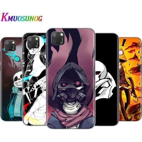 Transparent Cover Undertale Papyrus Sans Doggo For Honor 9 9S 9A 9C 9X 9N 9i V9 10 10i 10X X10 Lite Pro Shockproof Phone Case