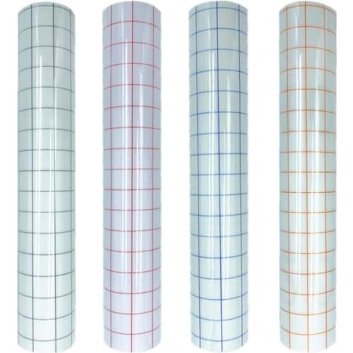 30*20cm Car Wall Craft Art Clear Vinyl Application Tape Alignment Grid For Decal Transfer Paper Tape Adhesive DIY