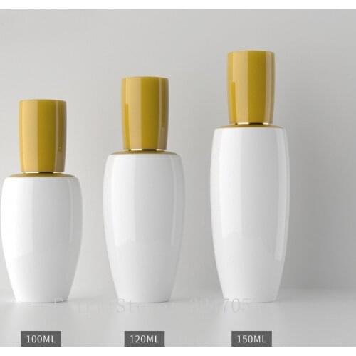 100ml120ml150ml 20pcs Empty White PP Portable Travel Cosmetics Spray Nozzle Bottle, DIY Convenient Mist Spray Container Package