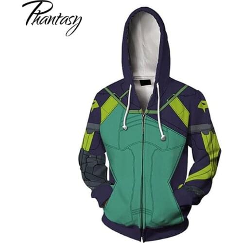 Phantasy Valorant Viper Cosplay Printed Hoodie Game Casual Pullover Outwear Oversize Hooded Sweatshirt Streetwear Clothes Unisex