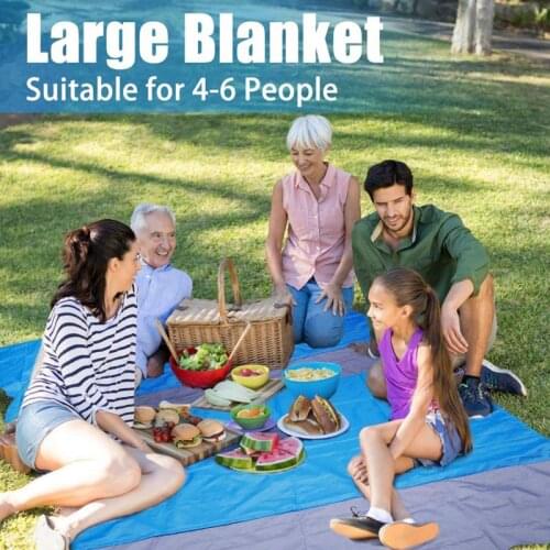 Outdoor Beach Mat Super Sand Beach Portable Beach Light Blanket Camping Hiking Picnic 83 'X79' Mats
