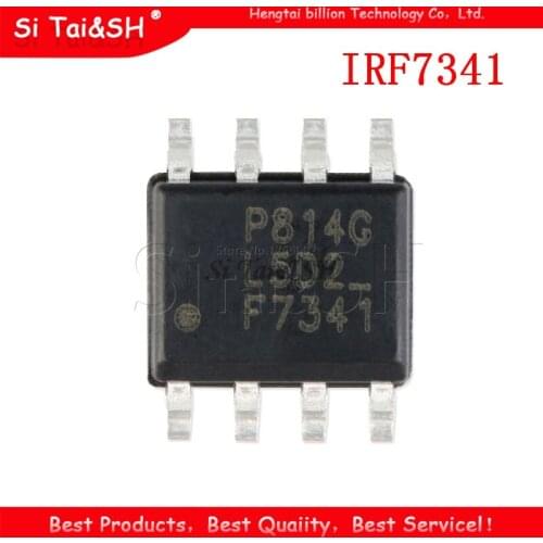 10PCS IRF7341 SOP-8 IRF7341TRPBF SOP IRF7341TR SOP8 F7341 Dual N-channel FET New Original