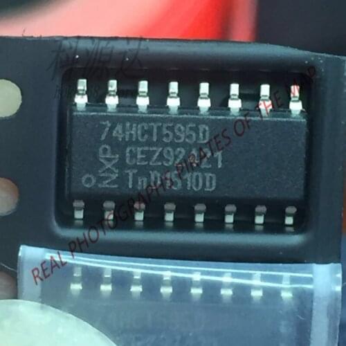 10pcs/lot 74HCT595D SOP16 74HCT595 Original In Stock