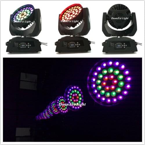 20PCS 36x18w Rgbwa UV 6in1 Dmx Lyre China Moving Head Zoom Light Ring Led Wash 18w