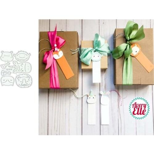 2021 Animals Cover Avatar Metal Cutting Dies Stencil Craft Die Cut Make Mould Decoration Template for Scrapbooking Design Model