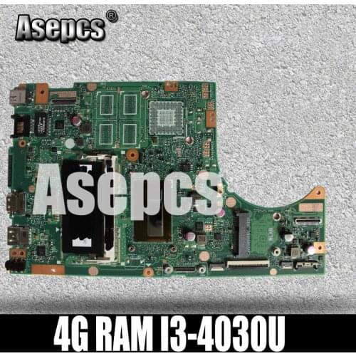 Asepcs TP500LA/TP500LN Laptop motherboard For Asus TP500LA TP500LD TP500LN TP500L TP500 Test original mainboard 4G RAM I3-4030U