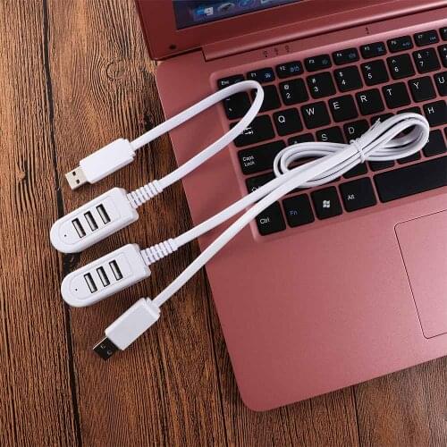 Fast And Personalized Brand New 3-port Multi-USB Hub, 5V Splitter, External Extension Cable For The Convenience Of USB Devices