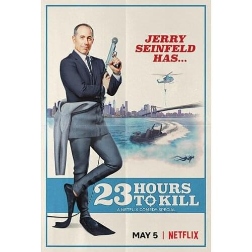 D0873 Jerry Seinfeld 23 Hours to Kill Movie Silk Fabric Poster Art Decor Indoor Painting Gift