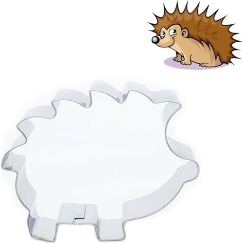 SYLPHY Cookie Cake Cutters Stainless Steel Hedgehog Shape Biscuit Moulds Pastry Kitchen Baking Mold Fondant Party Decor CJ4112