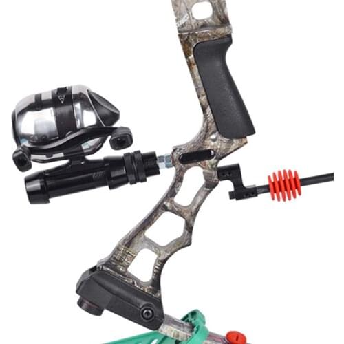 Bow Fishing Reel 2.8:1 Gear Ratio Spincast Reel with 40 meters Built Fishing Line 4.5kg Max Drag Integrated Spin Reel Parts