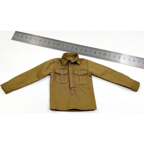 Hot Sales 1/6th WWII Germany General Shirt Soldier DID 3R 1/6 GM645 For Usual 12 inch Doll Action Collectable