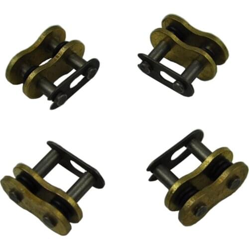 LOPOR Motorcycle Chain Connecting Master Link W/ O-Ring Seal Chain Buckle 4Pieces/Lot With size of 530