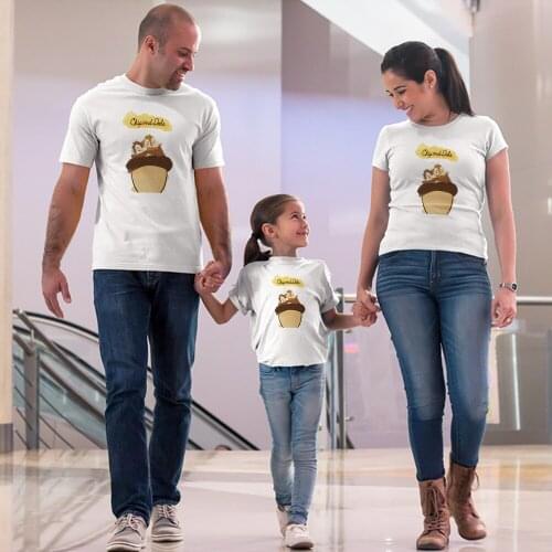 Disney Dad and Son Matching Clothes Chip 'n' Dale Aesthetic Cute Children Camiseta Mom and Daughter Equal Family Look Outfits