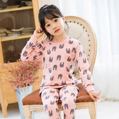 Girl Pajama Sets for 2-14Years Toddler Pjs Teenage Sleepwear Kids Pyjamas Girls Pajamas Sets Girls Pjs Baby Girl Pyjamas