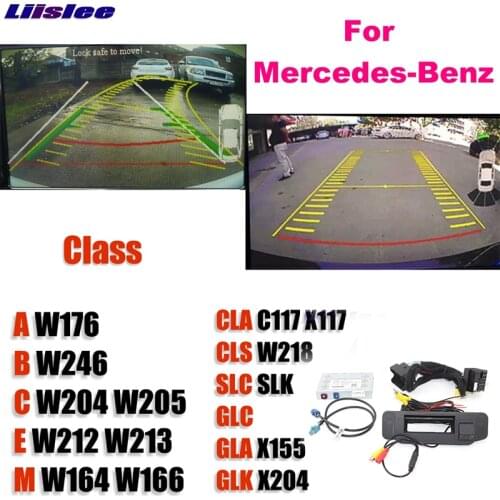 Reversing Camera Interface Backup Original Monitor Upgrade For Mercedes Benz MB A B C E M CLA CLS SLC SLK GLC GLA GLK NTG SYSTEM