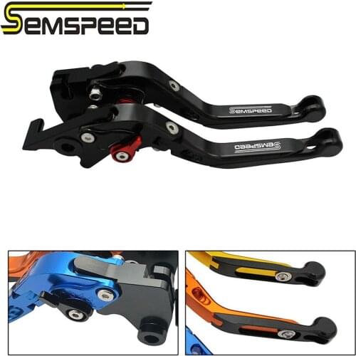 Semspeed Extendable Folded Brake Clutch Lever Fit for Hyosung GT250R 2006 2007 2008 2009 2010 GT650R 2006 2007 2008 2009 Motor