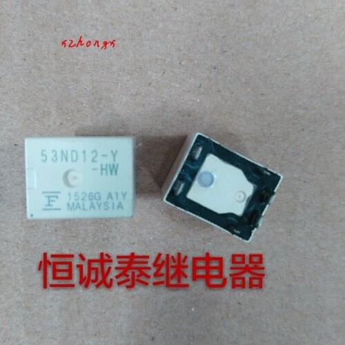 Brand new Relay 53 ND 12- Y - HW 12 V coarse foot 6 feet