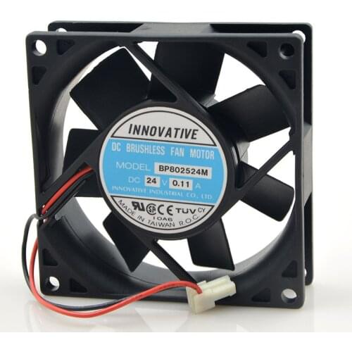Original FOR innovative BP 802524 m 24V 0.11 8 cm 8025 Inverter Industrial Computer cooling Fan