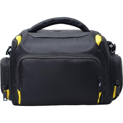 Waterproof Large Case Camera Shoulder Bag Backpack For Nikon SLR DSLR Camera Solid Color One Shoulder Casual