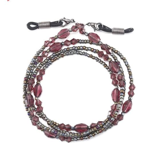 1PC Women Sunglasses Eyeglass Chains Acrylic Beads Glasses String Anti-slip Eyewear Cord Holder Neck Strap Reading Glasses Rope