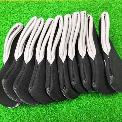 10pcs/Set Iron Headcover Set with Large No. for All Brands ,,, Etc