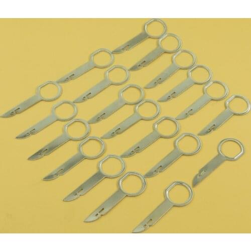 20 Pcs CD/DVD Player Audio Stereo Host Removal Key Disassembly Tool For VW Mercedes Porsche Audi