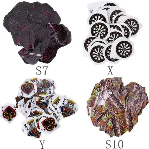 30 Pcs Nice Dart Flights Rare Pattern High Quality PET Darts Accessories
