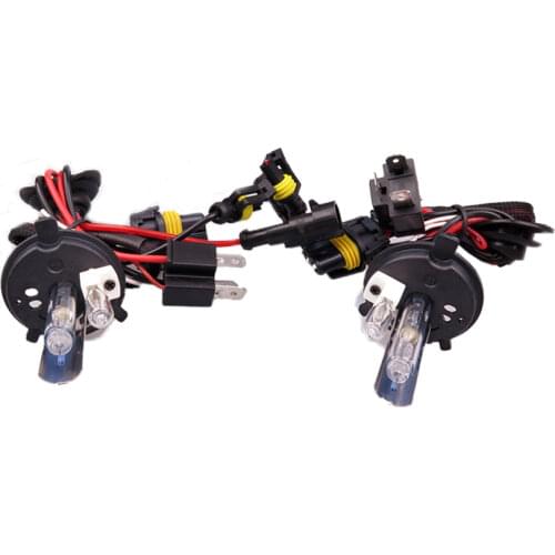 55W HID Xenon H4 10000 lamp for all Car Headlight Ballast halogen and Xenon 12V Headlight Conversion Kit Hi Lo 6000K 4300k 8000k