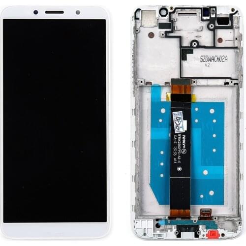 AAA+ Quality LCD Display for Huawei Honor 7A DUA-L22 Huawei Honor 7S DUA-LX2 L02 LCD Display Touch Screen Digitizer with Frame