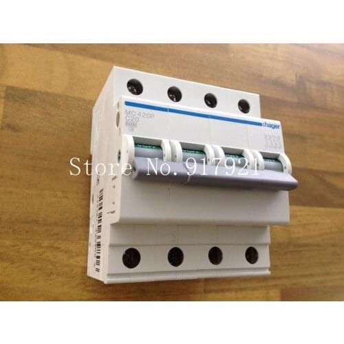[ZOB] MC420P C20 4P20A circuit breaker Hagrid air switch (assurance products) --5pcs/lot