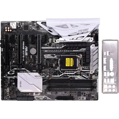 Used,ASUS PRIME Z270-A motherboard LGA 1151 DDR4 USB3.1 64GB Z270 desktop motherboard